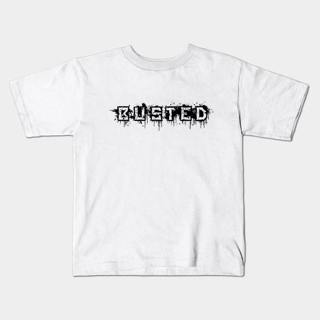 Busted! Kids T-Shirt by Brains